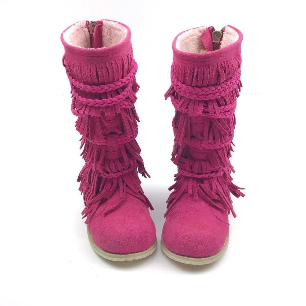 Joyfolie Fringe Boots